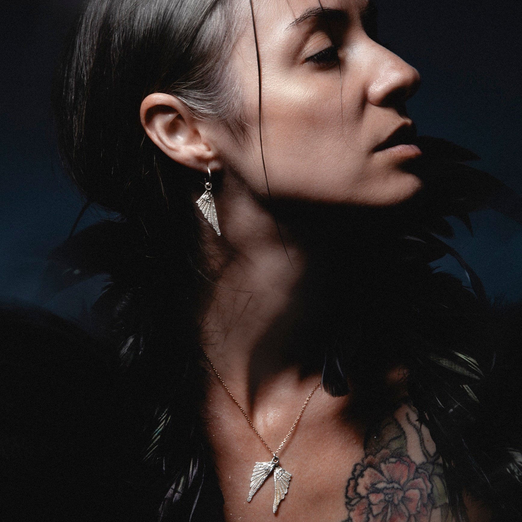 Wings Pendant from Silver