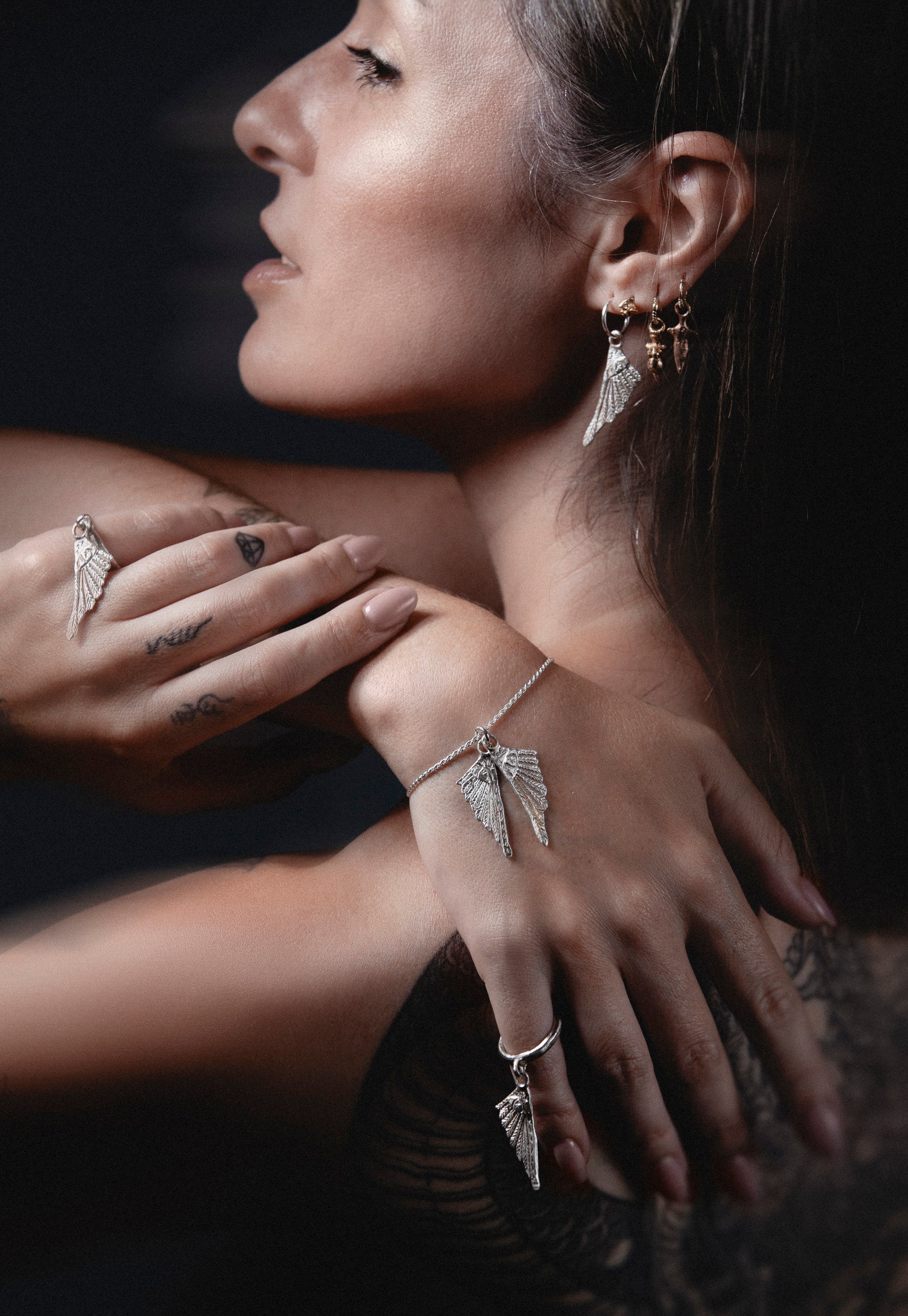 Wings Pendant from Silver