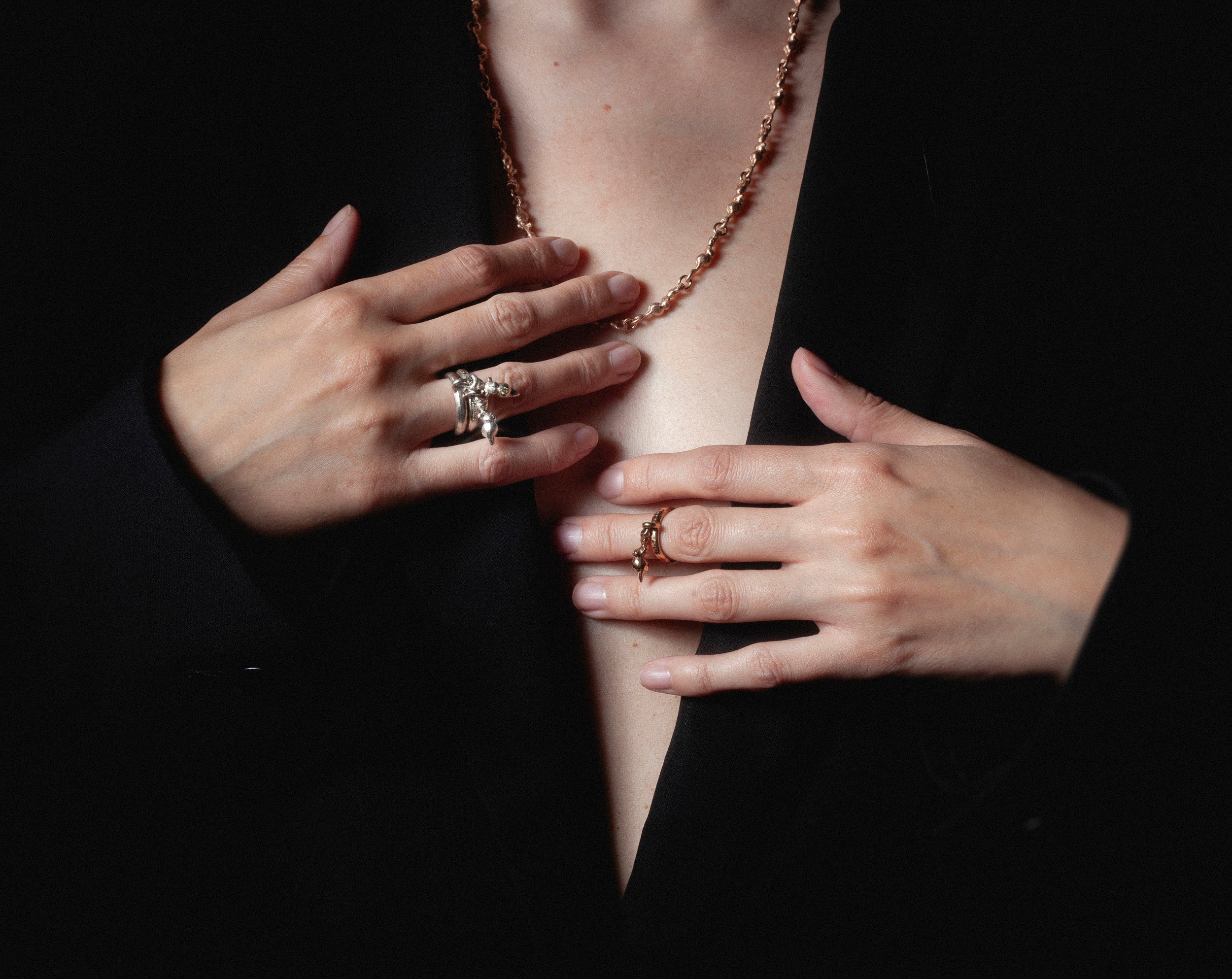 Venus Ring from Silver